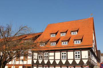 Historische Fachwerkhäuser in Bad Gandersheim