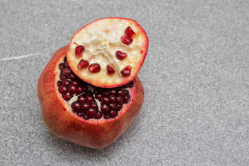 pomegranate white granatapfel punica granatum