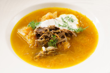 meat soup