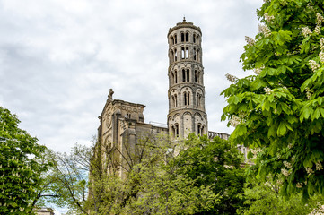 Fototapeta na wymiar Cathédrale Saint Théodorit Uzès