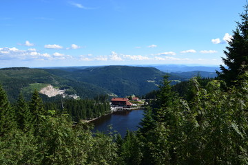 Mummelsee im Nordschwarzwald, Schwarzwald, Baden-Baden, B500, 