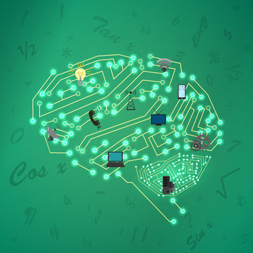 Technology tools on the brain and electronic circuitry