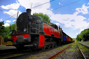 Train à vapeur en Cévennes
