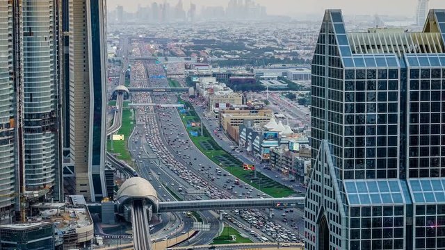Dubai rush hour