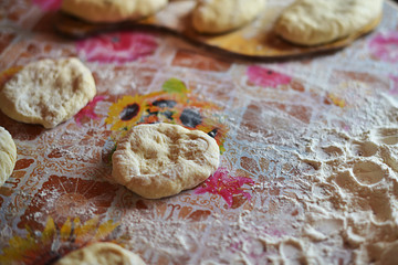 The process of cooking homemade pies © vicusechka89