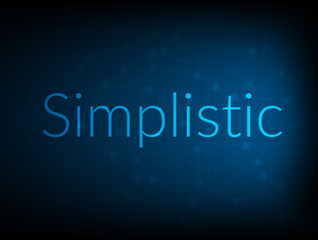 Simplistic abstract Technology Backgound