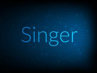 Singer abstract Technology Backgound