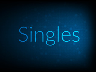 Singles abstract Technology Backgound