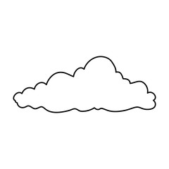weather cloud isolated icon vector illustration design