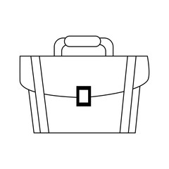 Business briefcase symbol icon vector illustration graphic design