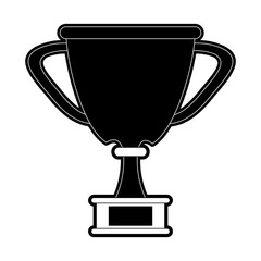 Trophy cup symbol icon vector illustration graphic design