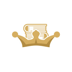 Book King Logo Icon Design