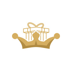 Gift King Logo Icon Design