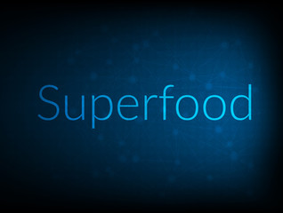 Superfood abstract Technology Backgound