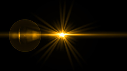 glowing abstract sun burst with digital lens flare.can your adjust the color of the light rays...