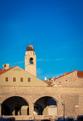 Church dome in Dubrovnik 
