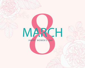 8 March The International Women's Day