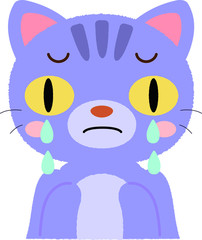 ネコちゃん　泣く