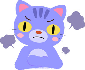 ネコちゃん　怒る