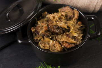 fresh and tasty Bigos