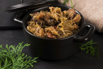 fresh and tasty Bigos