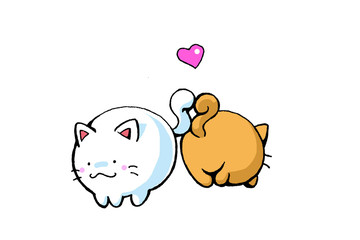 ラブラブゆるにゃんこ