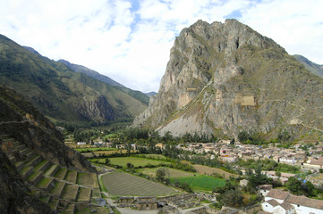 Fototapeta na wymiar Ollantaytambo - Peru