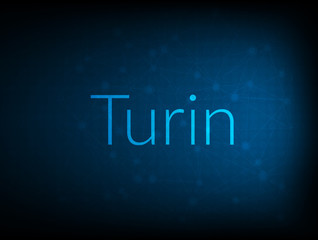 Turin abstract Technology Backgound