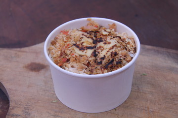grilled chicken with rice