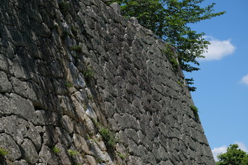 松山城天守閣石垣