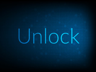 Unlock abstract Technology Backgound