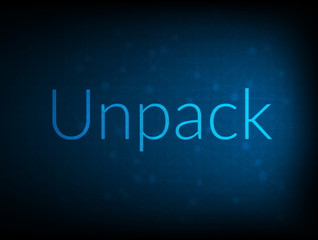 Unpack abstract Technology Backgound