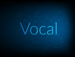 Vocal abstract Technology Backgound
