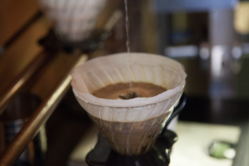 pour over coffee