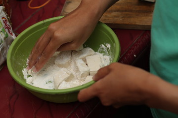 how to make fried tofu