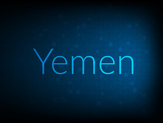 Yemen abstract Technology Backgound