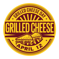 Grilled Cheese Day stamp - 192419508