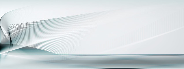 linien bewegung banner horizont