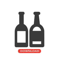 Drinks bottles icon