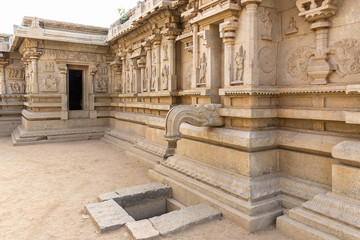 Fototapeta na wymiar Hazara Rama temple, Hampi, Karnataka, India