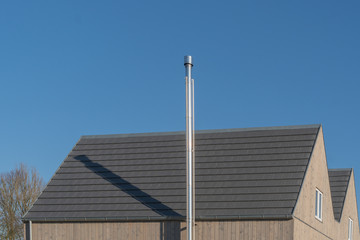 Schornstein aus Edelstahl 