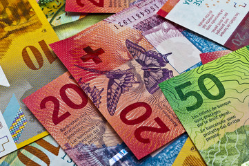 Obraz premium Schweizer Franken 