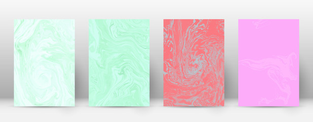 Abstract cover. Modern design template. Admirable suminagashi marble. Minimalistic hipster flyer design. Noteworthy trendy abstract cover. Vector illustration.