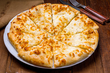 khachapuri with cheese
