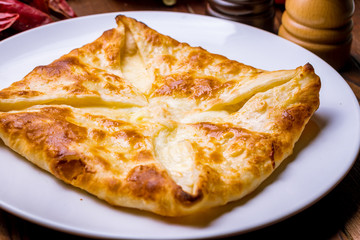 khachapuri layered georgian kitchen