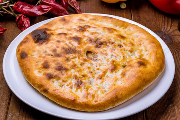 Kubdari with meat