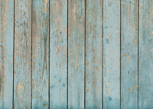 old blue painted wood texture