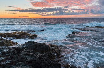 Obraz premium Incredible Sunset at the Two Step Beach