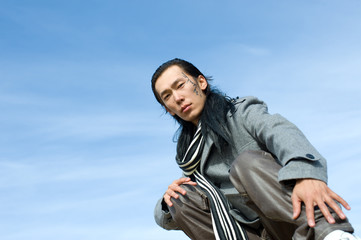 asian man of fashion