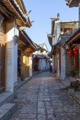 Fototapeta na wymiar Ancient city of Lijiang in Yunnan